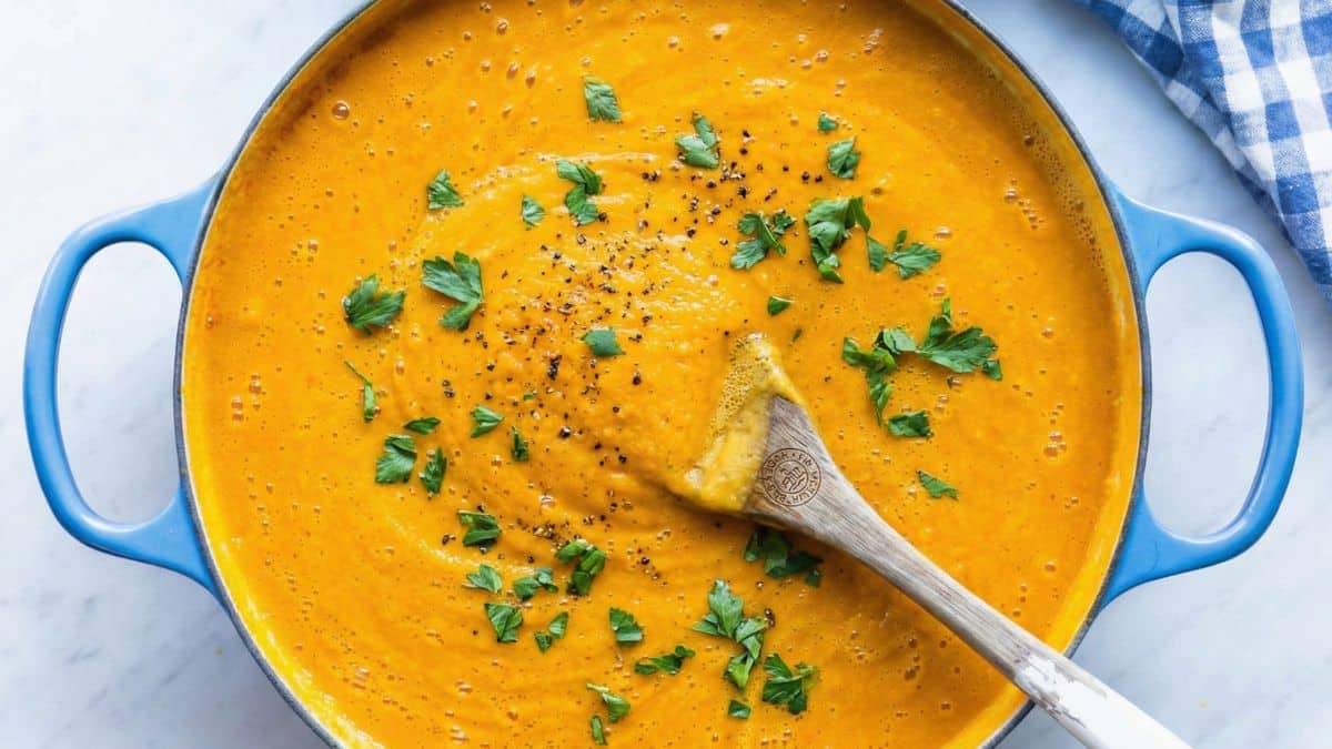 Easy One-Pot Chickpea Soup for Weeknights with Sundried Tomatoes